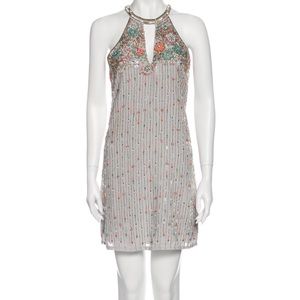Parker beaded shift dress, size S